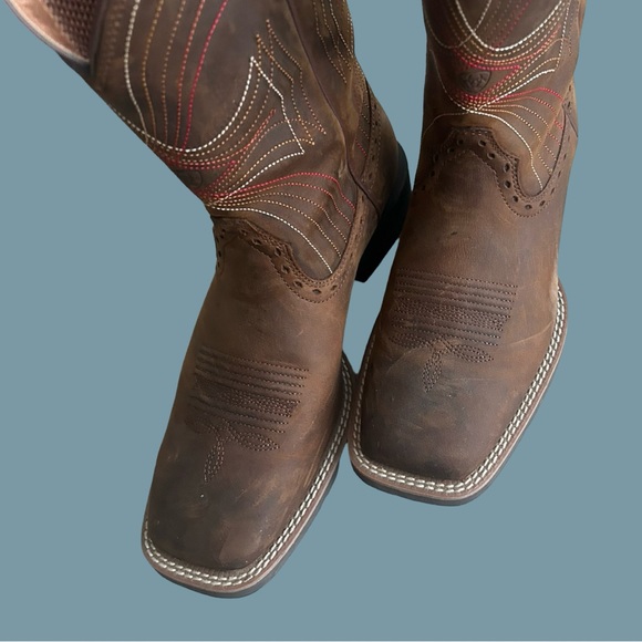 Ariat Sport Wide Square Toe Western Boot - Men’s 7.5D - Picture 10 of 10